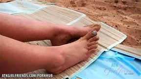 Sexy small tittted girlfriend Demi Lopez vacation ATK Girlfriends