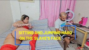 SITTING AND JUMPING HARD ON THE SLAVE'S FACE - VICTORIA DIAS - FULL VERSION IN FULL HD - NEW AUGUST 2025