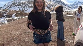 depois da carona ela deu o cu no vale nas cordilheiras dos andes - infinitha