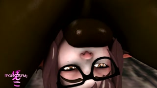 Mei gets an Interracial Facefucking SFM