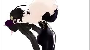 [MMD R18] Sex Slave Dance Breast Expansion Ariane Cevialle