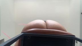 BLACK THONG ASS WORSHIP SESSION WITH CURVY SEXY SADISTIC FINDOMME + IGNORE SESSION