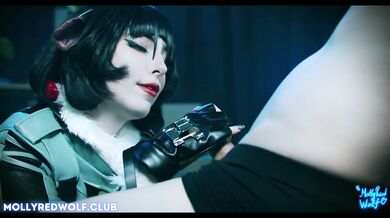 Jane Doe Makes Stupid Seth Cum Hard - MollyRedWolf