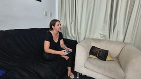 Feel all my sweat after a video game By Rosalia Peach and Sabrina Cam Babi part 1