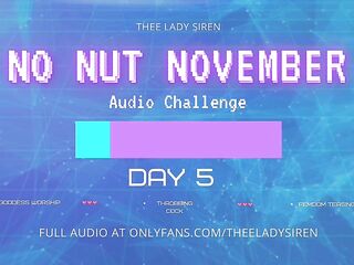 No Nut November Audio Defiance Day 5