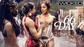 Vanna Bardot and Hazel Eat Each Other's Pussies in Wild Lesbian Foursome