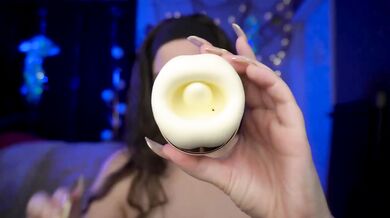 Big Tits Analyst Sucks Big Tits With Huge Vibrator Gushing