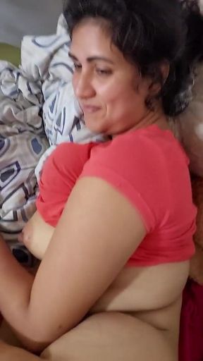 Vanesinha Was Lactating and Was Deliciously Hot Look at Her Breasts