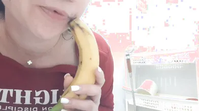 Warm Asian !!! jerking-off amid bathroom alongside a banana within its crotch