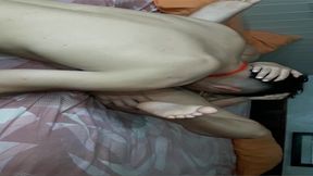 Latina gives a deepthroat blowjob and takes his hard cock in her tight ass