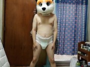 Play time with diaper