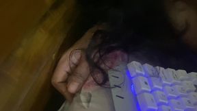 Cute Couple Horney Fuck After Husban Go Outside