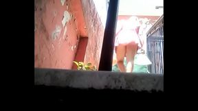 Espiando a la choca 2da parte.. Cachetero