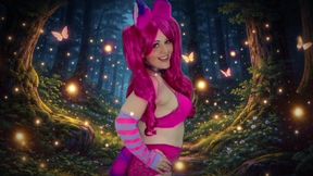 Grinley Gets Her Cream