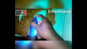 Telugu boy  dick masturbating