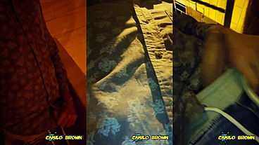 Hot colombian guy jerking off in public after a party night - Camilo Brown