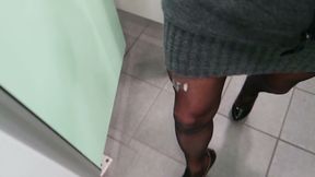 Perverted Task Fulfill Cum in Panties and Piss