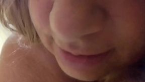 With a brief introduction and masturbation, the redhead called the actor to be her toy.