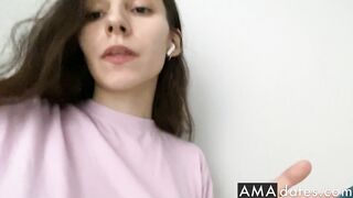 Tasting Cream from Panties - Solo BDSM Webcam Show