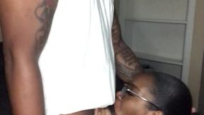 Sexy ebony babe rides BBC like a soldier