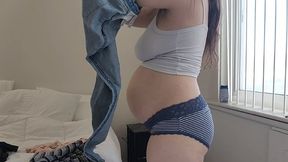 Folding My Laundry And Ignoring You While Pregnant