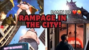 Growth fetish - Rampage in the city