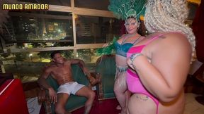 festinha de carnaval com muita buceta e cu sentando no pau