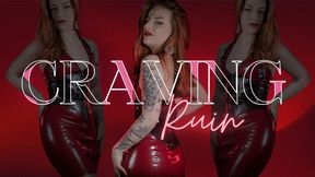 Craving Ruin : British Domina In Red Latex Gives You Mind Fuck Mesmerize Gooning Ruined Orgasm Instructional JOI Jerk Off Instruction Orgasm Control D