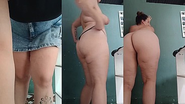 Desiresouza - gordinha bbw tirando a roupa