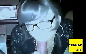 Secretary cd gives blowjob