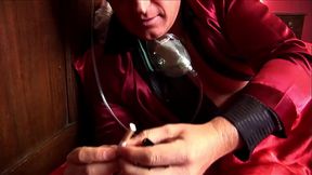 Their waterproof vibrators stir up buzzing waves below the water'_s surface as they press...