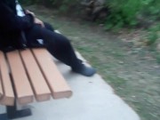 Caught a Teen Jerking at the Park