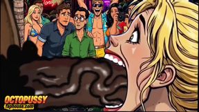 Jealous Wife Had Crazy Sex in the Jungle. Wife Publicly Sucks a Big Black Cock and Fucks