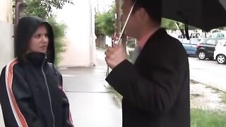 XRated Temptation Big tit Blonde Seduced by the Rain