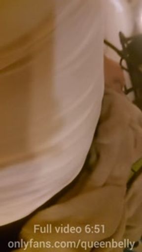 Big....small...big...small....Belly inflation