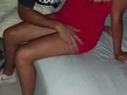 Me cojo a una sexy putipobre de un local por dinero, terminó entregandome el culo (todo por dinero)