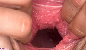 If You Like Gapping Pussy Then Watch Jessica Bell Open Her Lesbian Friends Pussy