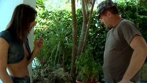 Horny Spanish tourists get fucked in every hole and everywhere