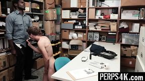 Officer Interrogates Suspect, Who Seems Oblivious to Any Crime He May Have Committed - Perps4k