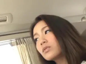 Karen Aoki is an Asian teen in a short skirt sucking cock