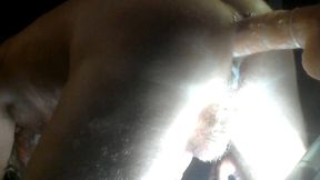 Thrusting Rotating Dildo Creaming My Ass
