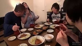 Lesbian aunty with cousin boy