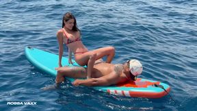 Rossa Vaxx Caught Fucking in the Sea and We Record Her