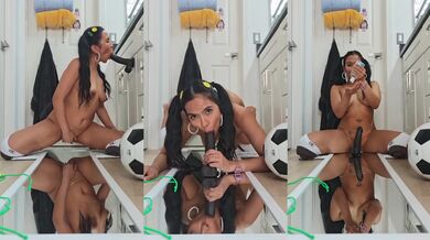 Petite Asian Babe With Black Dildo Blowjob Gets All My Attention