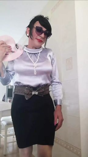 Transvestite Boy in Privacy