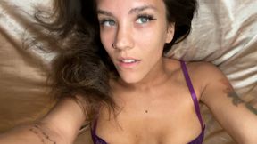 Pussy Spreading Cream Pie Cum Begging