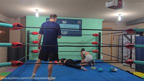 BTS Video with Peyton as a Thief (Boxing KO's)