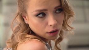Blonde Bride In Sexy Lingerie, Stockings And Heels - Alexa Flexy