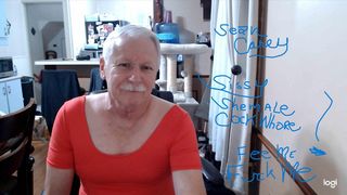 Seanette Carey JERKS while dressed