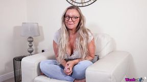 Beth enjoys herself while showing us how to take it slow